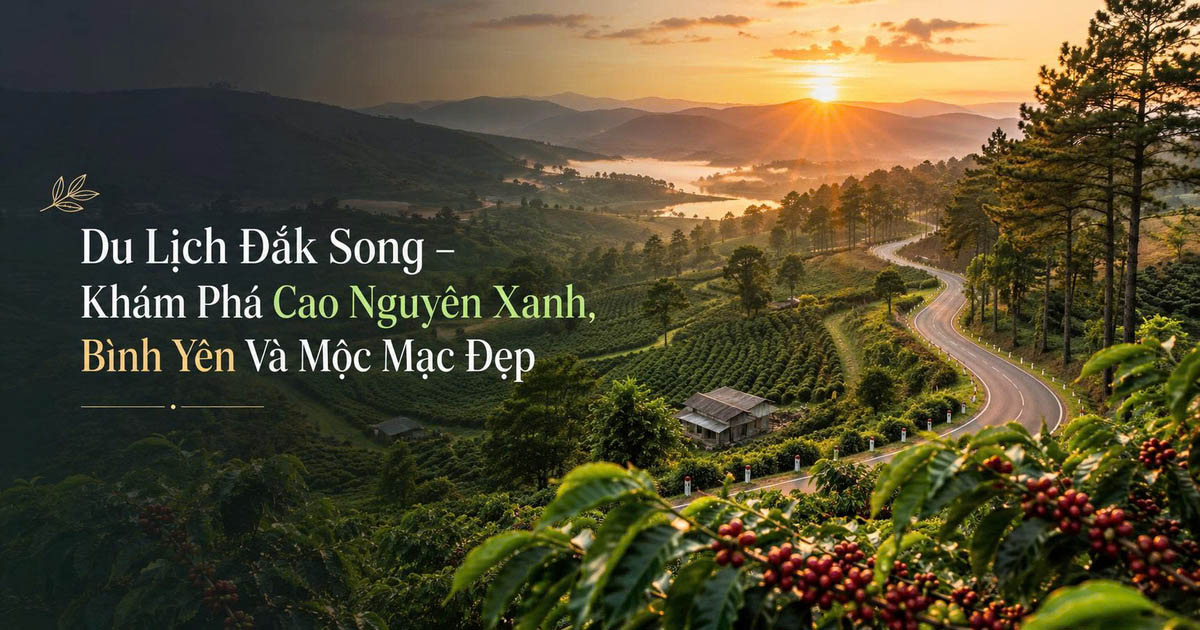 Du Lịch Đắk Song – Khám Phá Cao Nguyên Xanh, Bình Yên Và Mộc Mạc Đẹp