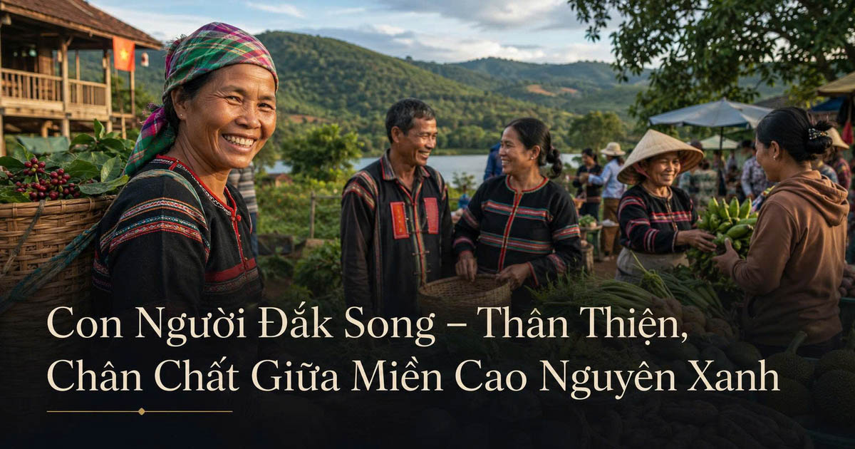Con Người Đắk Song – Thân Thiện, Chân Chất Giữa Miền Cao Nguyên Xanh